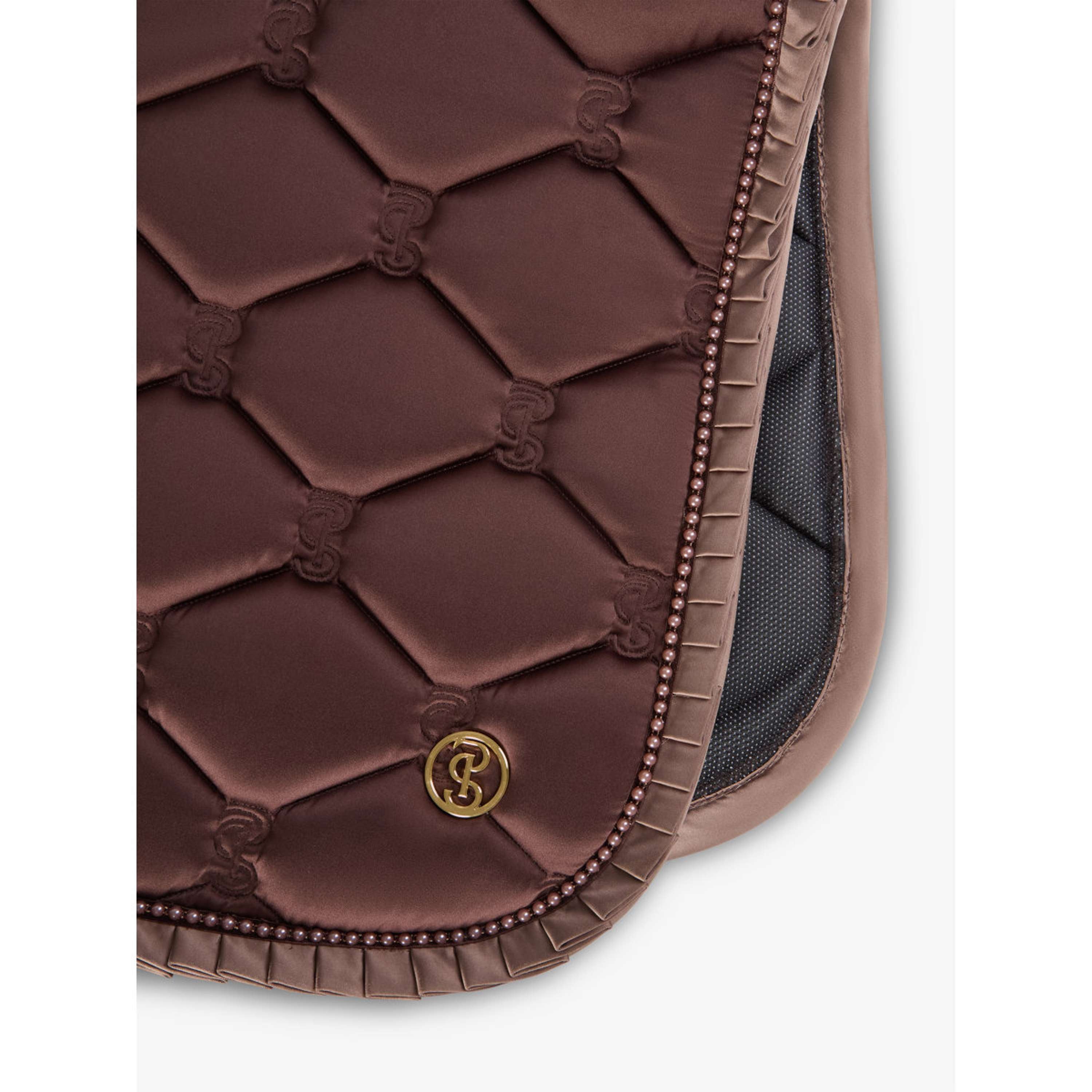 PS of Sweden Mantilla Ruffle Pearl Saltando Marron Tierra