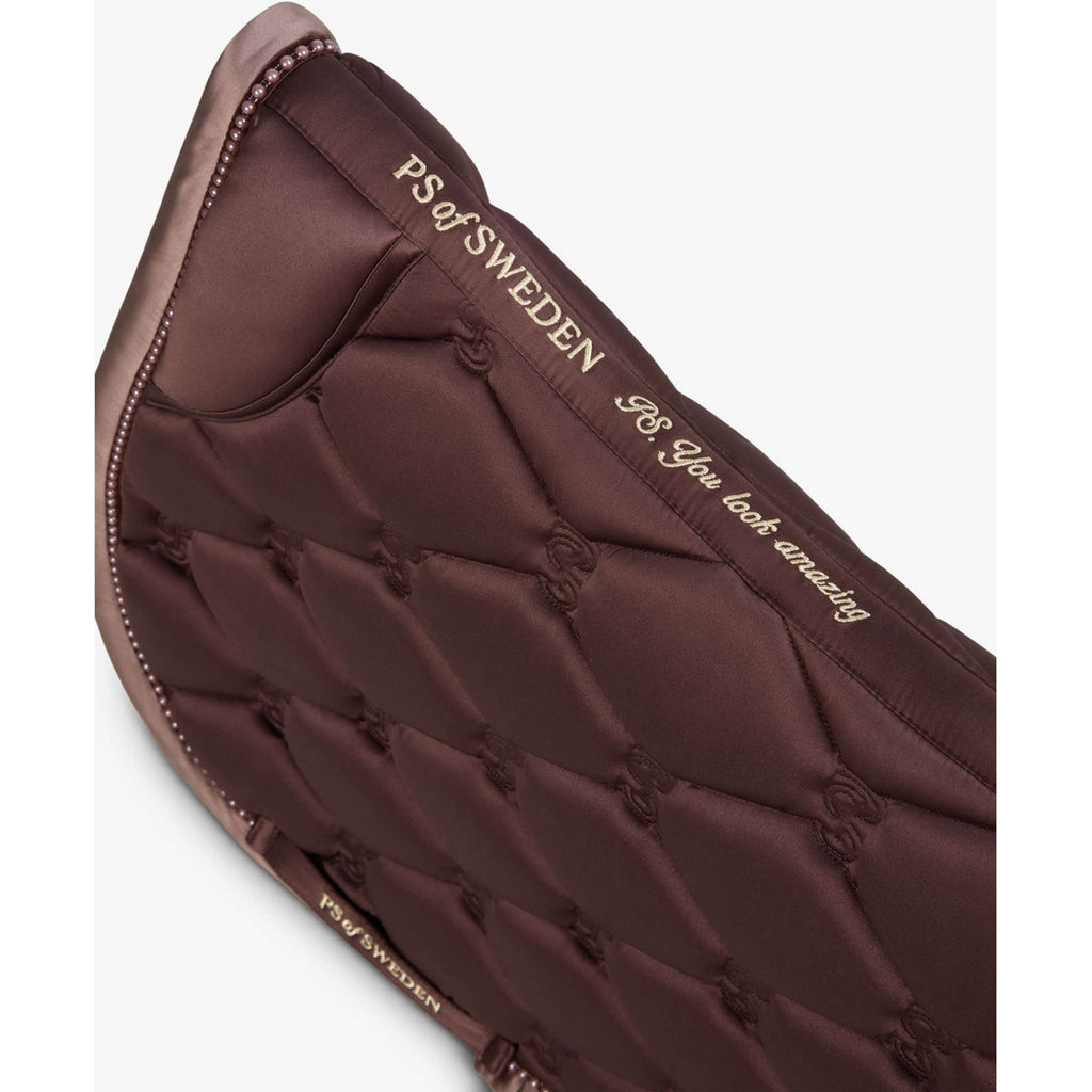 PS of Sweden Mantilla Ruffle Pearl Saltando Marron Tierra
