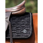 PS of Sweden Mantilla Velvet Monogram Springen Negro