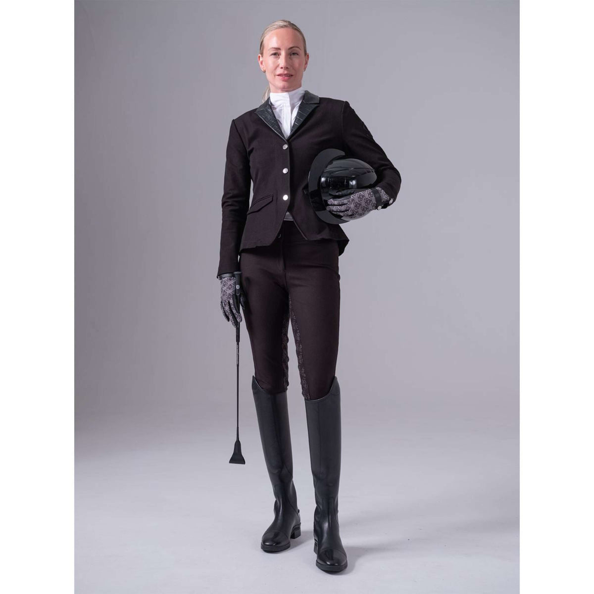 PS of Sweden Pantalón de Equitación Celia Croco Negro