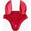 PS of Sweden Bonete para Orejas Ruffle Cranberry Red