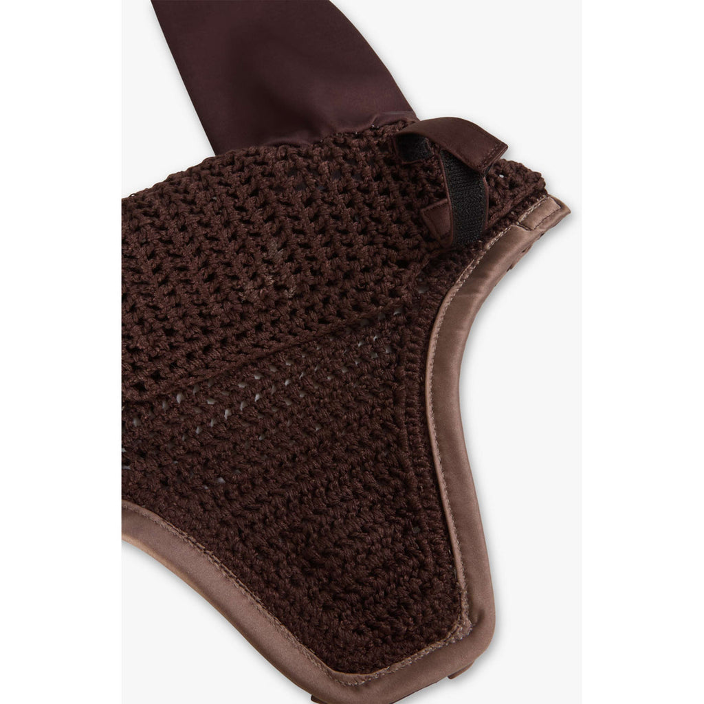 PS of Sweden Bonete para Orejas Ruffle Pearl Marron Tierra