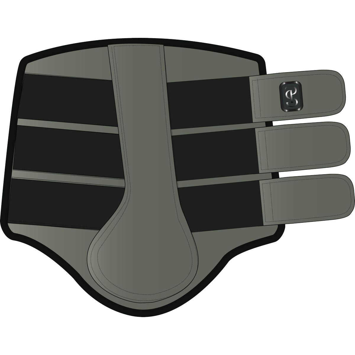 PS of Sweden Dressage Boots Premium Mesh Patas traseras Mist Green