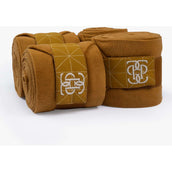 PS of Sweden Vendajes Diamond Quilt Marron Dorado