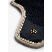 PS of Sweden Bonete para Orejas Vintage Monogram Navy