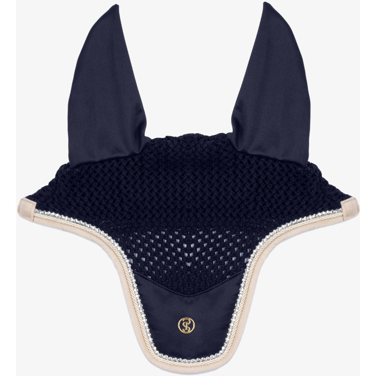 PS of Sweden Bonete para Orejas Vintage Monogram Navy