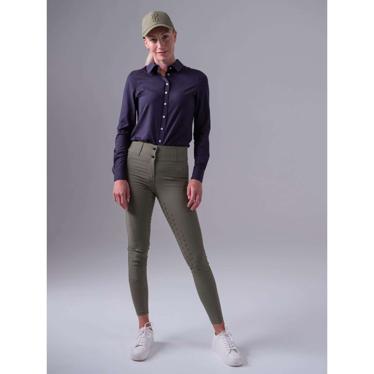 PS of Sweden Pantalones Britney Vintage Green