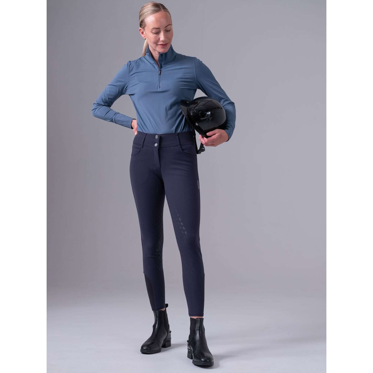 PS of Sweden Pantalones Marina Full Grip Navy