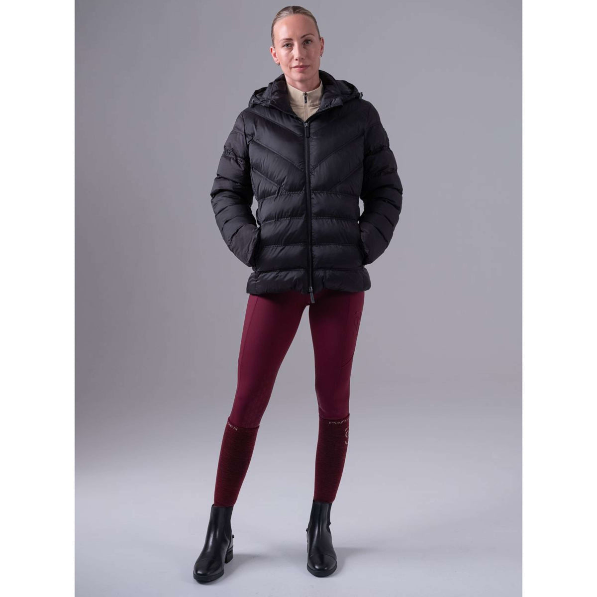 PS of Sweden Chaqueta acolchada Penelope Negro