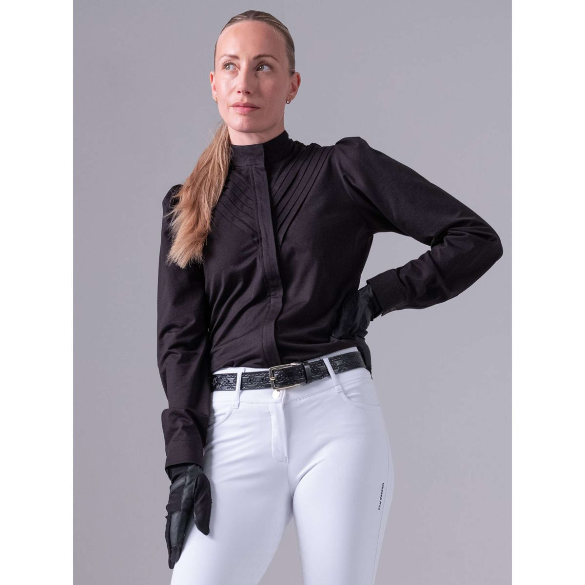 PS of Sweden Camiseta de Competición Tindra Tuxedo Negro