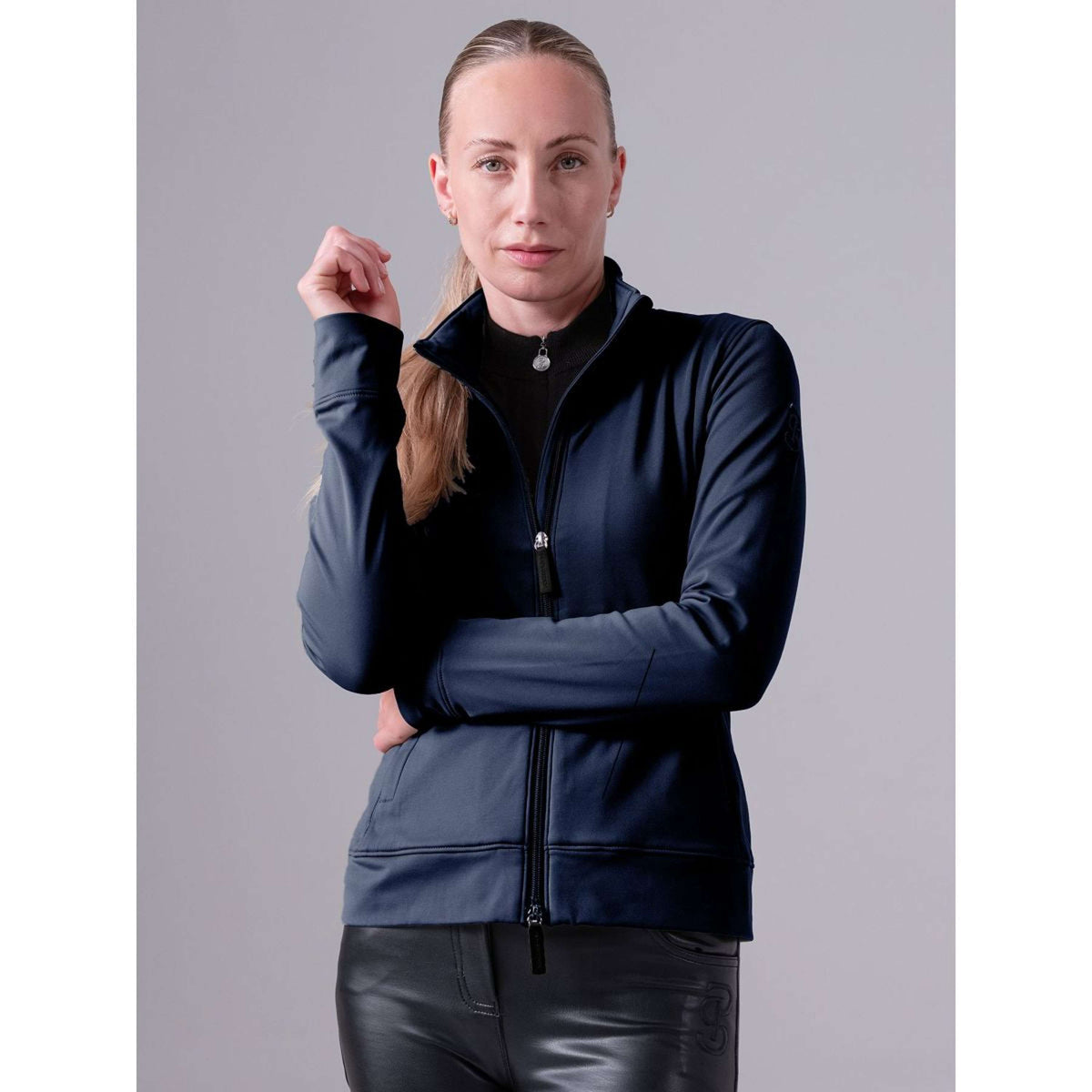 PS of Sweden Sudadera con capucha y cremallera Oakley Navy