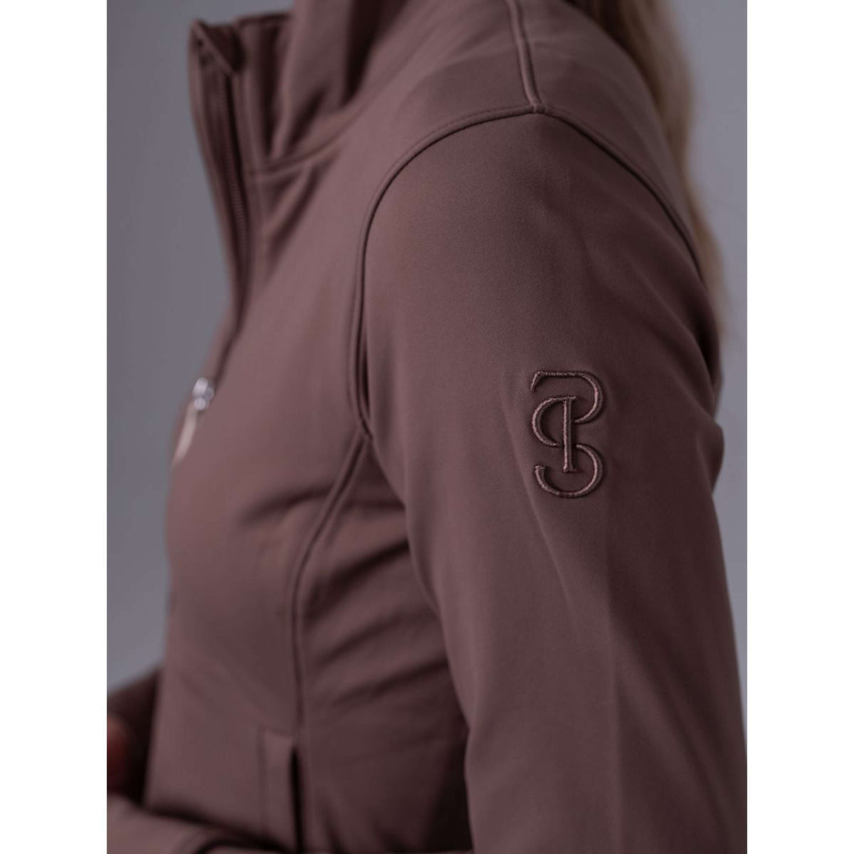 PS of Sweden Sudadera con capucha y cremallera Oakley Mocca Mauve