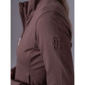 PS of Sweden Sudadera con capucha y cremallera Oakley Mocca Mauve