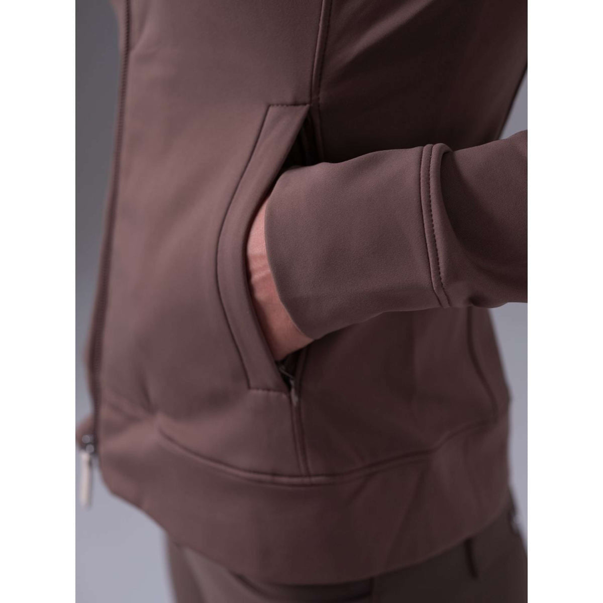 PS of Sweden Sudadera con capucha y cremallera Oakley Mocca Mauve