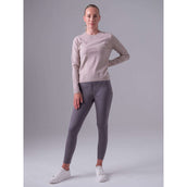 PS of Sweden Suéter PS Logo Silk Taupe