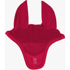 PS of Sweden Bonete para Orejas Ruffle Cranberry Red