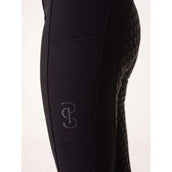 PS of Sweden Leggings de montar de invierno Britney Full Grip Negro
