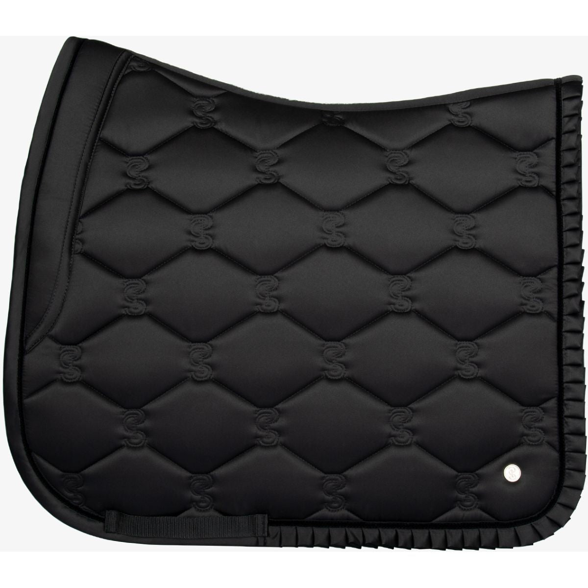 PS of Sweden Mantilla Ruffle Doma Negro