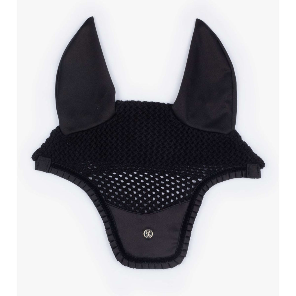 PS of Sweden Bonete para Orejas Ruffle Negro