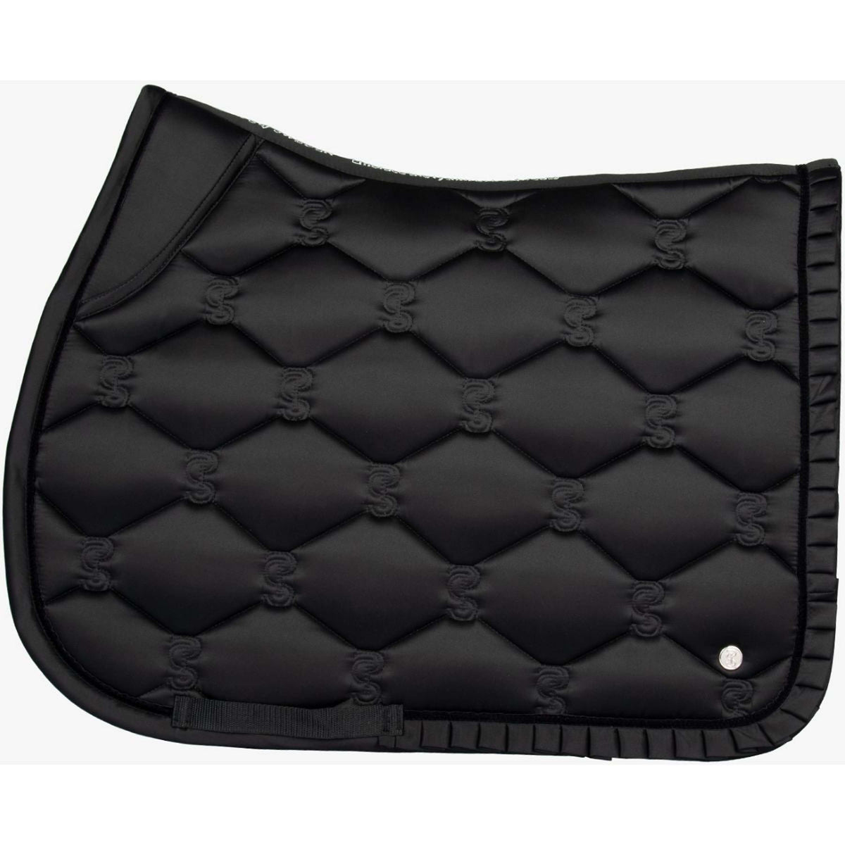 PS of Sweden Mantilla Ruffle Springen Negro