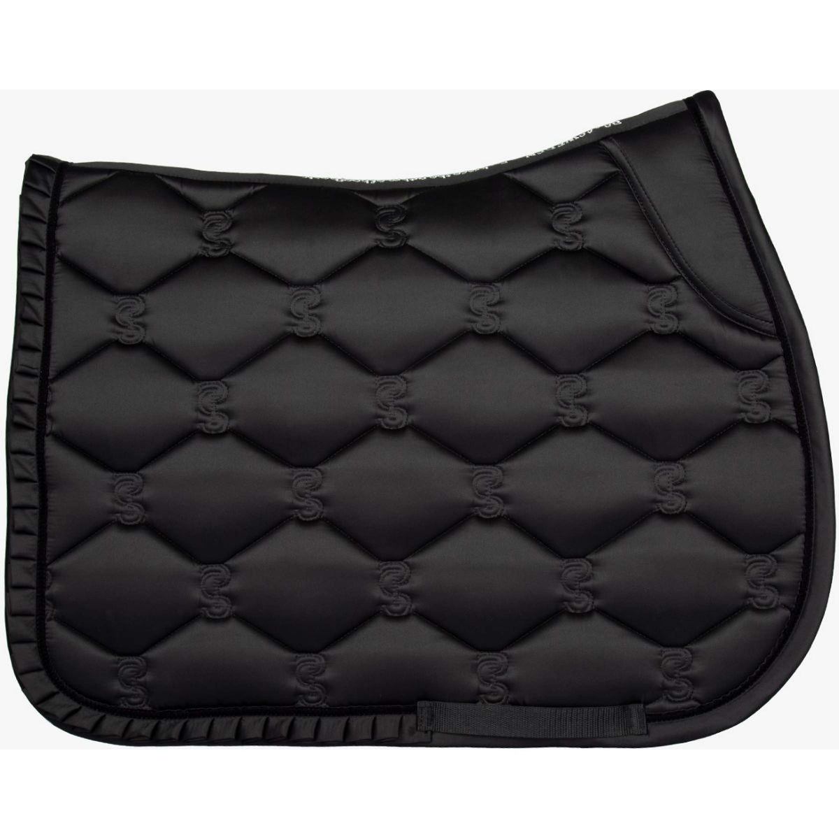 PS of Sweden Mantilla Ruffle Springen Negro