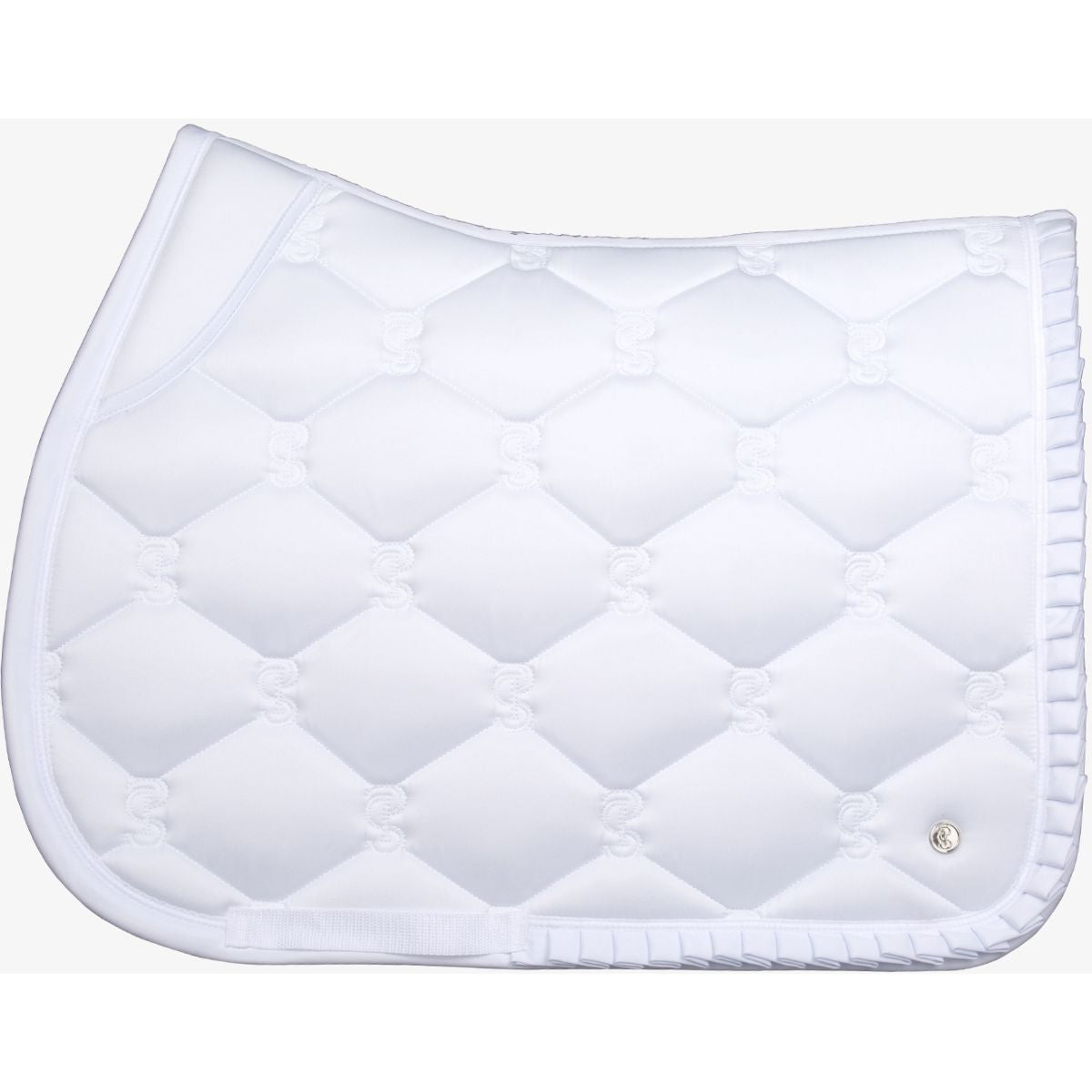 PS of Sweden Mantilla Ruffle Springen Blanco