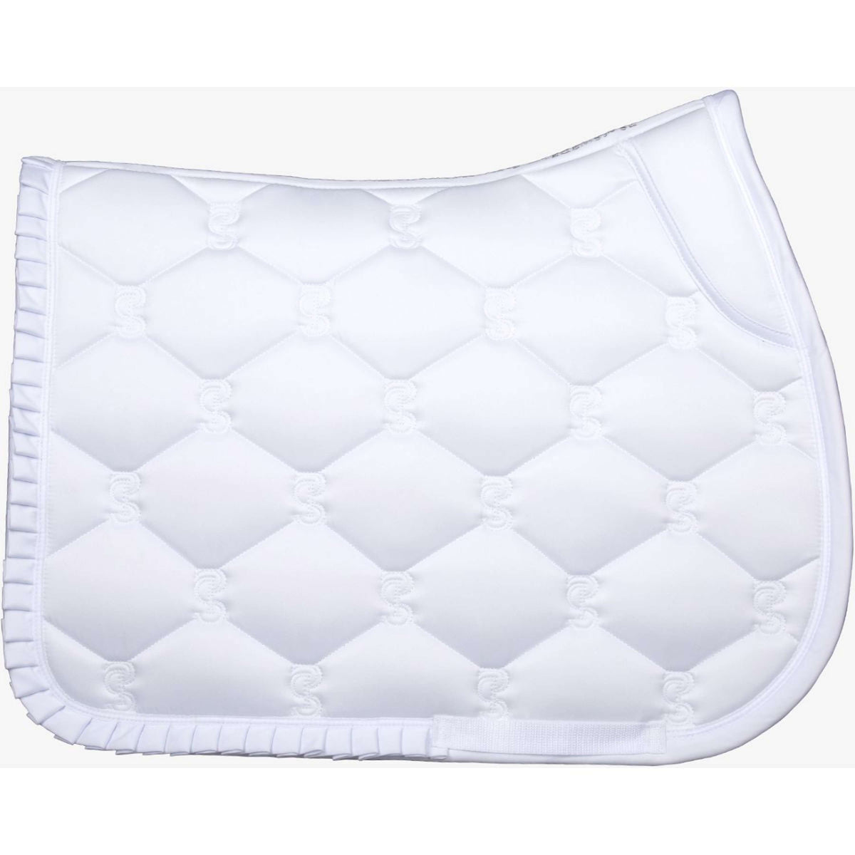 PS of Sweden Mantilla Ruffle Springen Blanco
