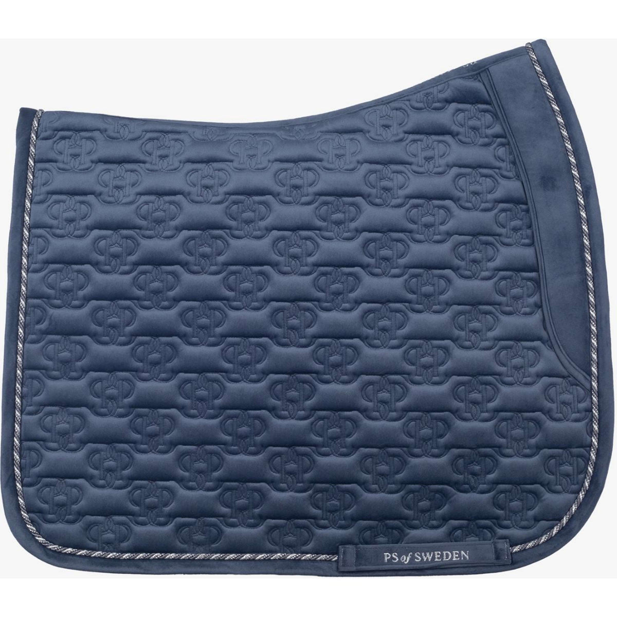 PS of Sweden Mantilla Velvet Monogram Doma clásica Mist Blue