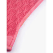 PS of Sweden Mantilla Velvet Monogram Springen Scarlet Pink