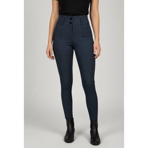 PS of Sweden PantalÃ³n de EquitaciÃ³n Penny Pinstripe Full Grip Navy