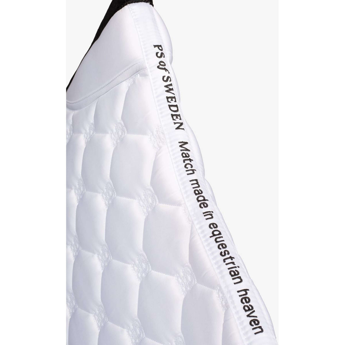 PS of Sweden Mantilla Vintage Monogram Doma clásica Blanco/Negro