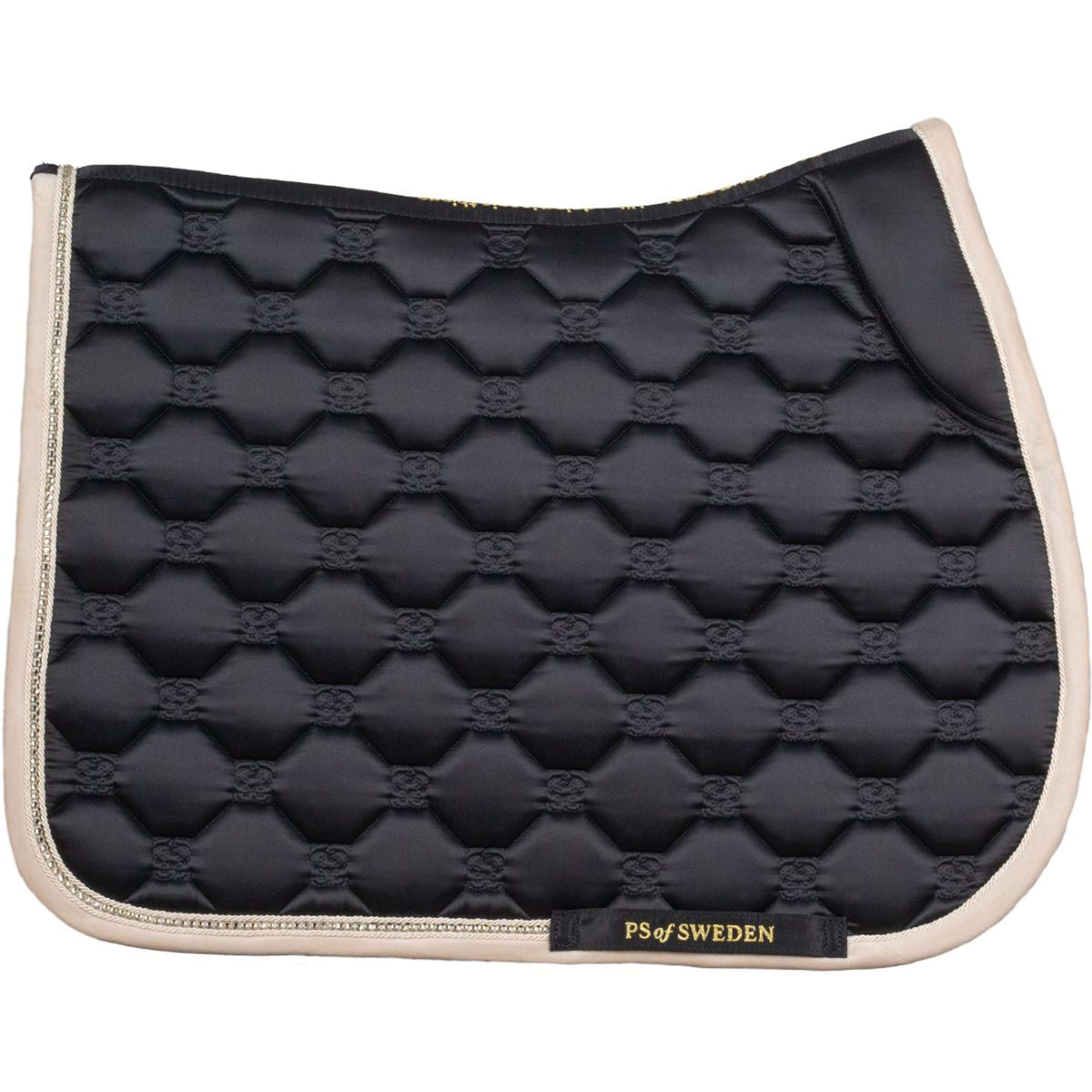 PS of Sweden Mantilla Vintage Monogram saltando Negro