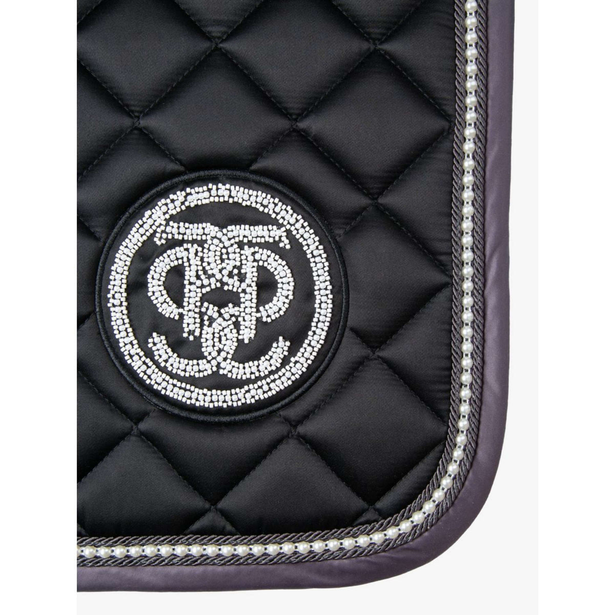 PS of Sweden Mantilla Pearl Monogram Doma clásica Negro