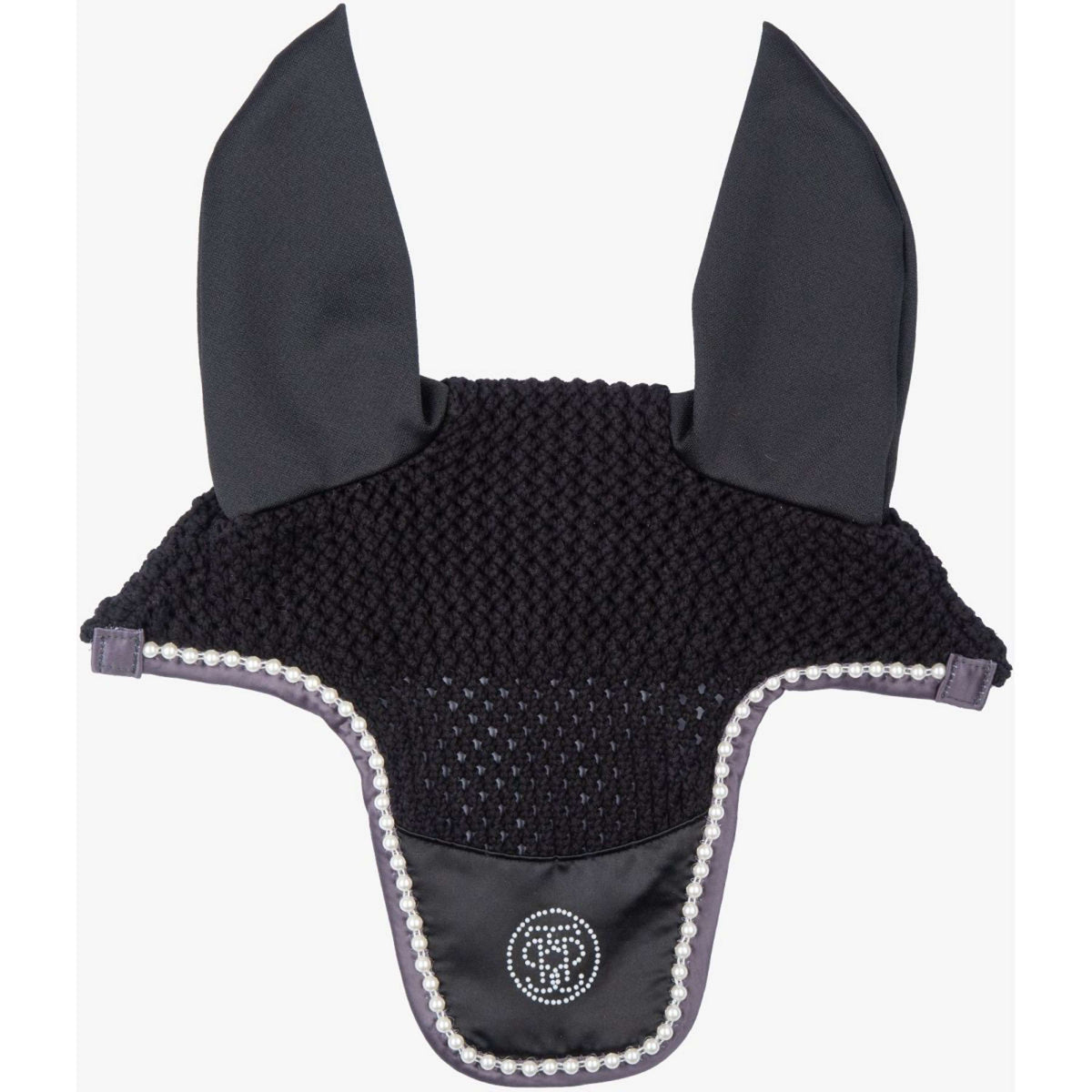 PS of Sweden Bonete para Orejas Pearl Monogram Negro