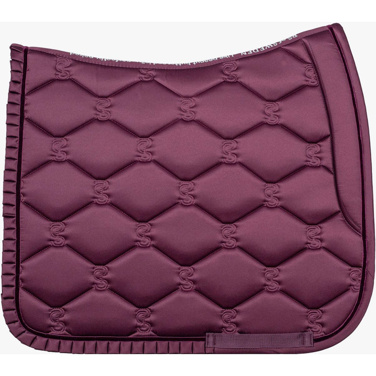 PS of Sweden Mantilla Ruffle Doma clásica Ciruela