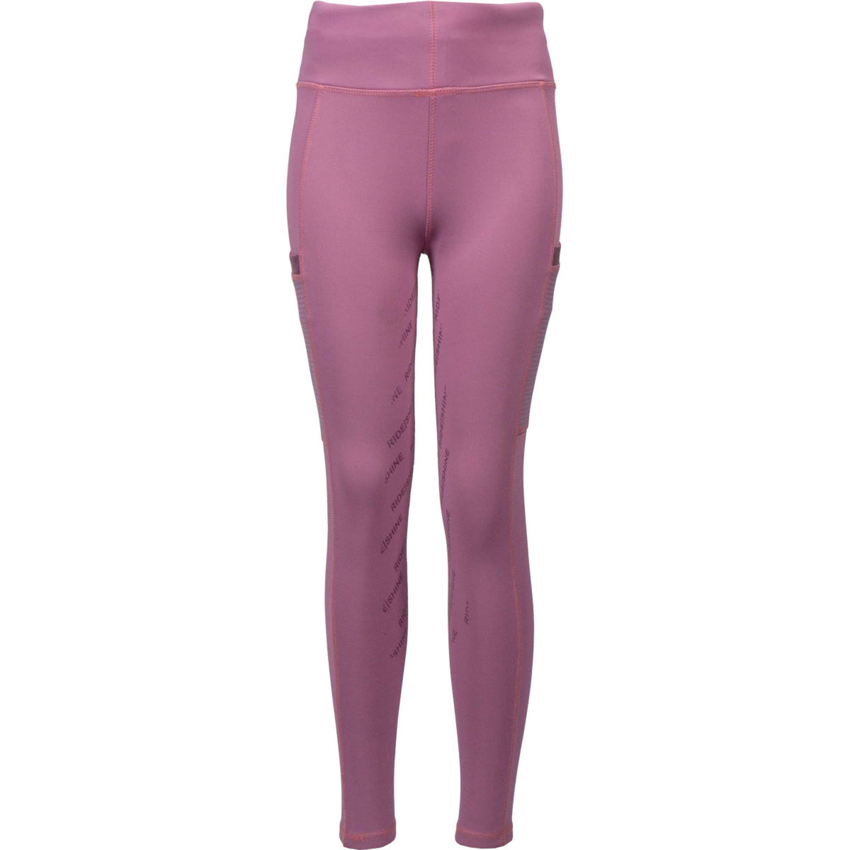 Red Horse Legging de Equitación Mitsu Full Grip Thistle Purple