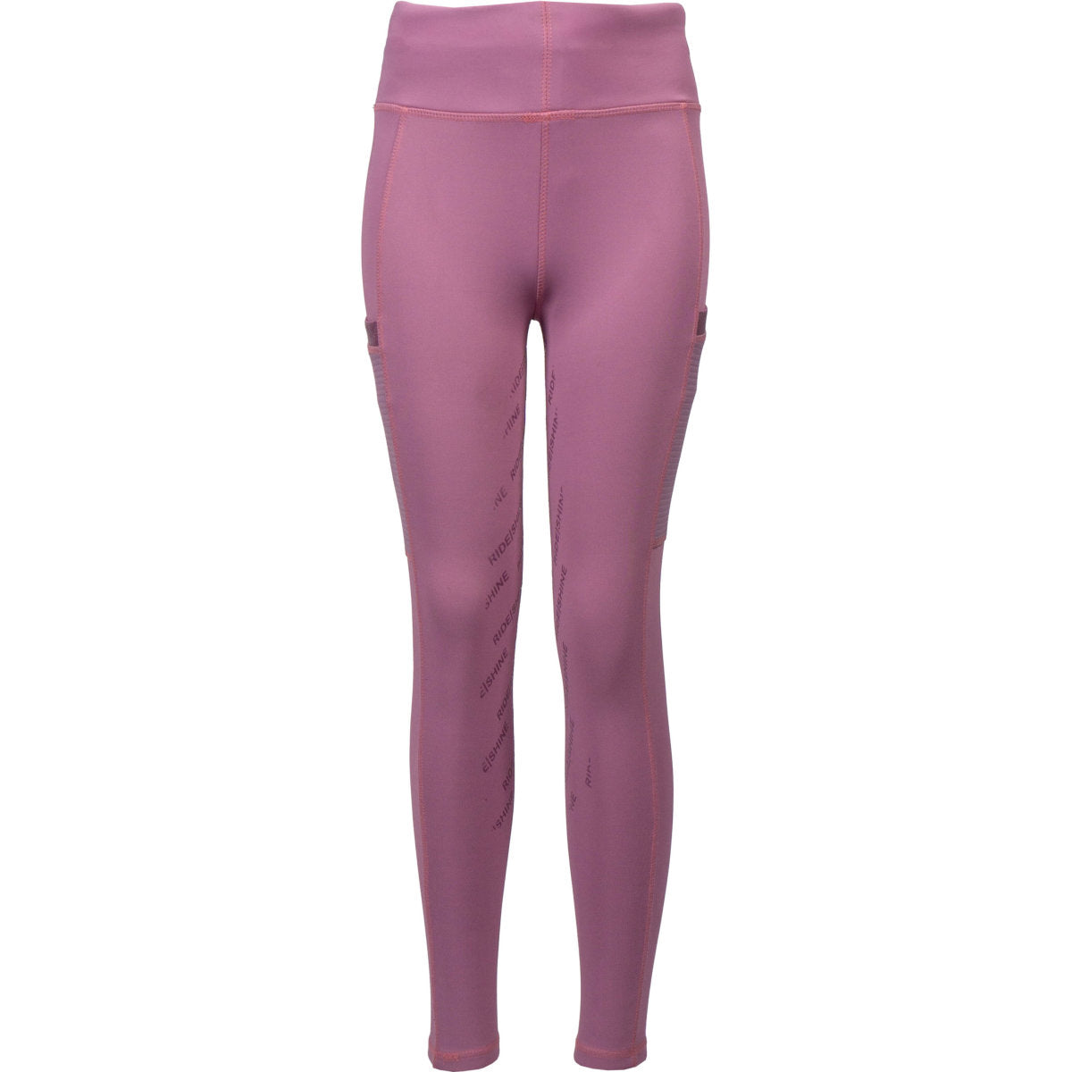 Red Horse Legging de Equitación Mitsu Full Grip Thistle Purple