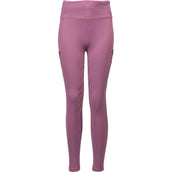Red Horse Legging de Equitación Mitsu Full Grip Thistle Purple