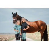 Red Horse Legging de Equitación Mitsu Full Grip Eucalyptus Green