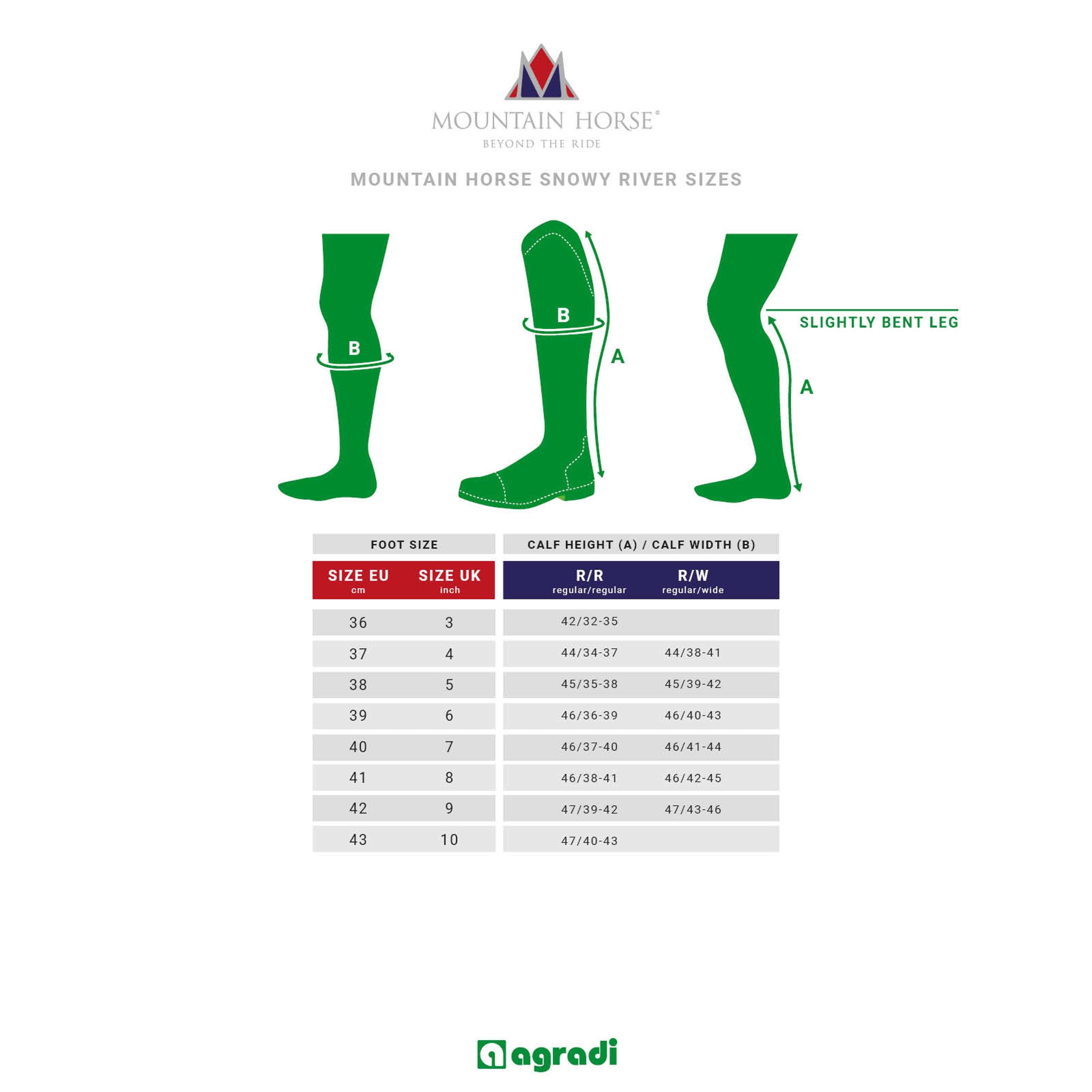 Mountain Horse Botas de Equitación Snowy River Marron