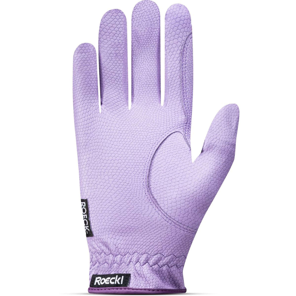 Roeckl Guantes de Equitación Lona Viola