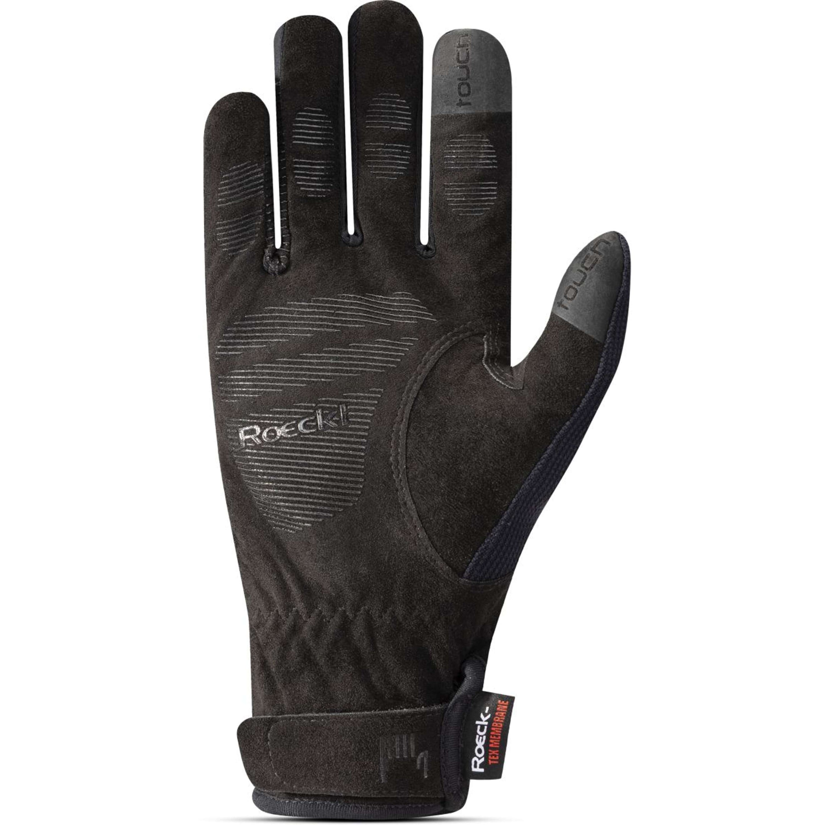 Roeckl Guantes de Equitación Margalita Negro
