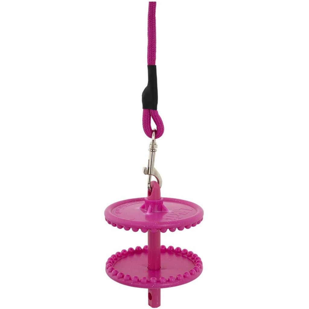 Likit Soporte con Cuerda para Bloque de Sal Glitter Pink