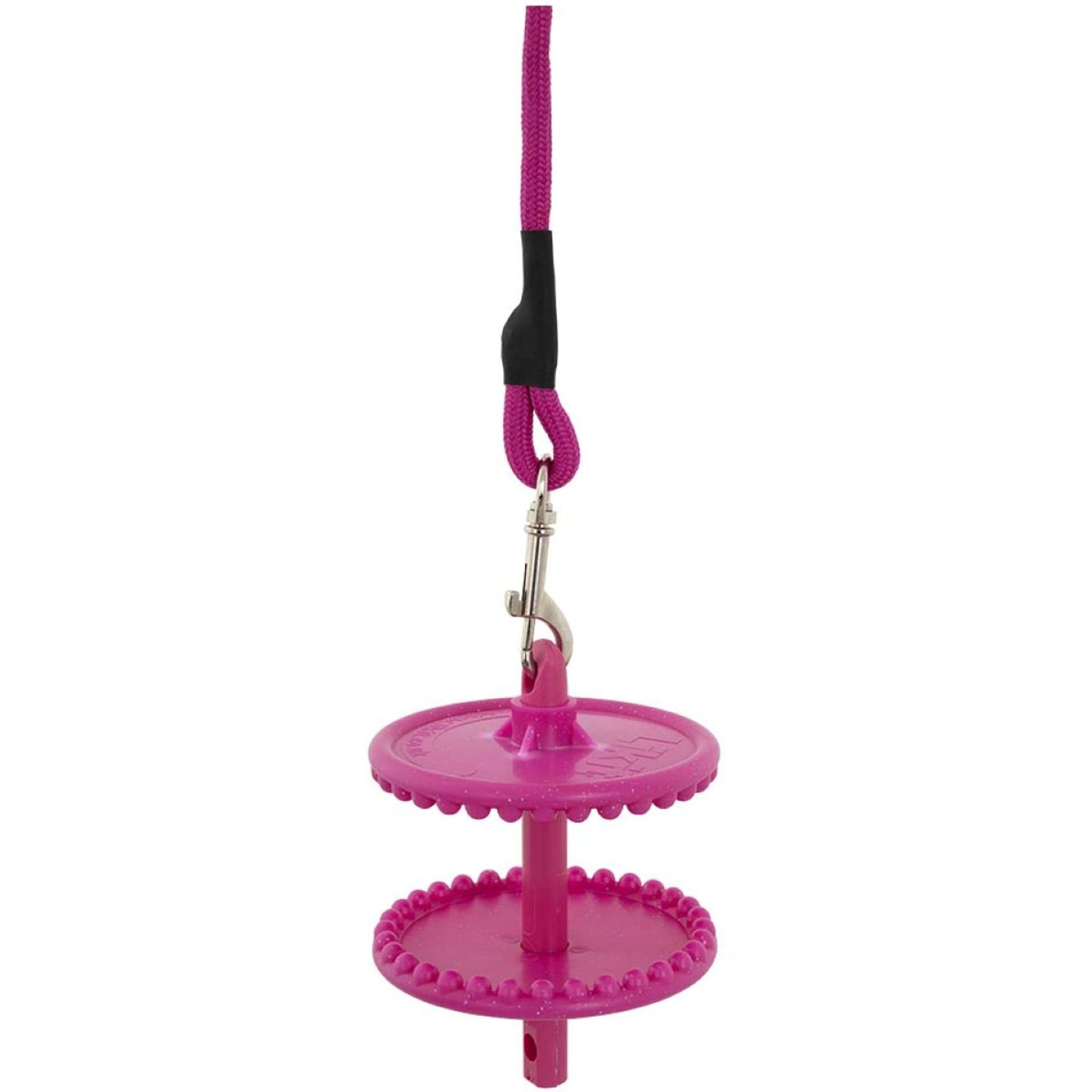 Likit Soporte con Cuerda para Bloque de Sal Glitter Pink
