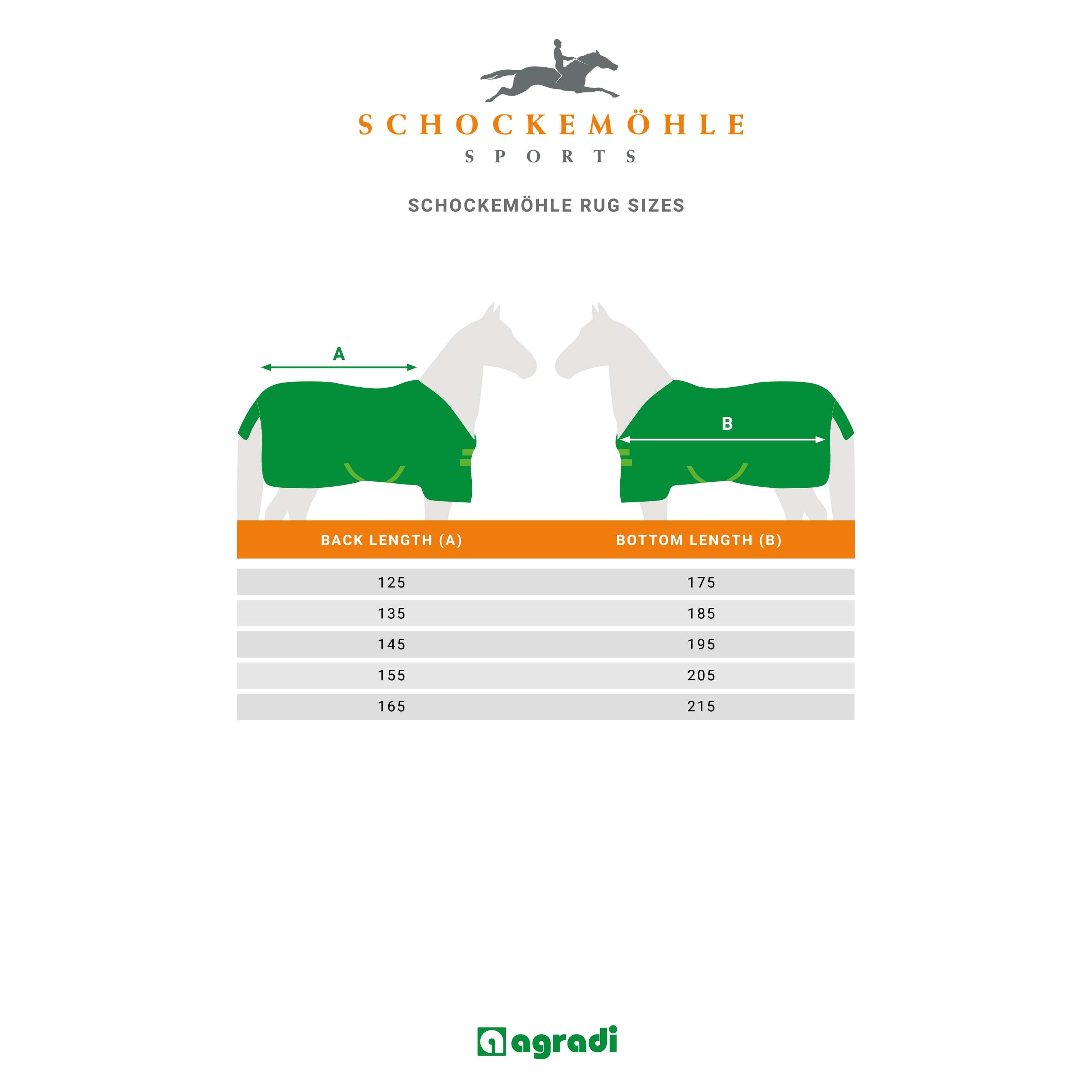 Schockemöhle Manta de Invierno New Alltime 400g Graphite