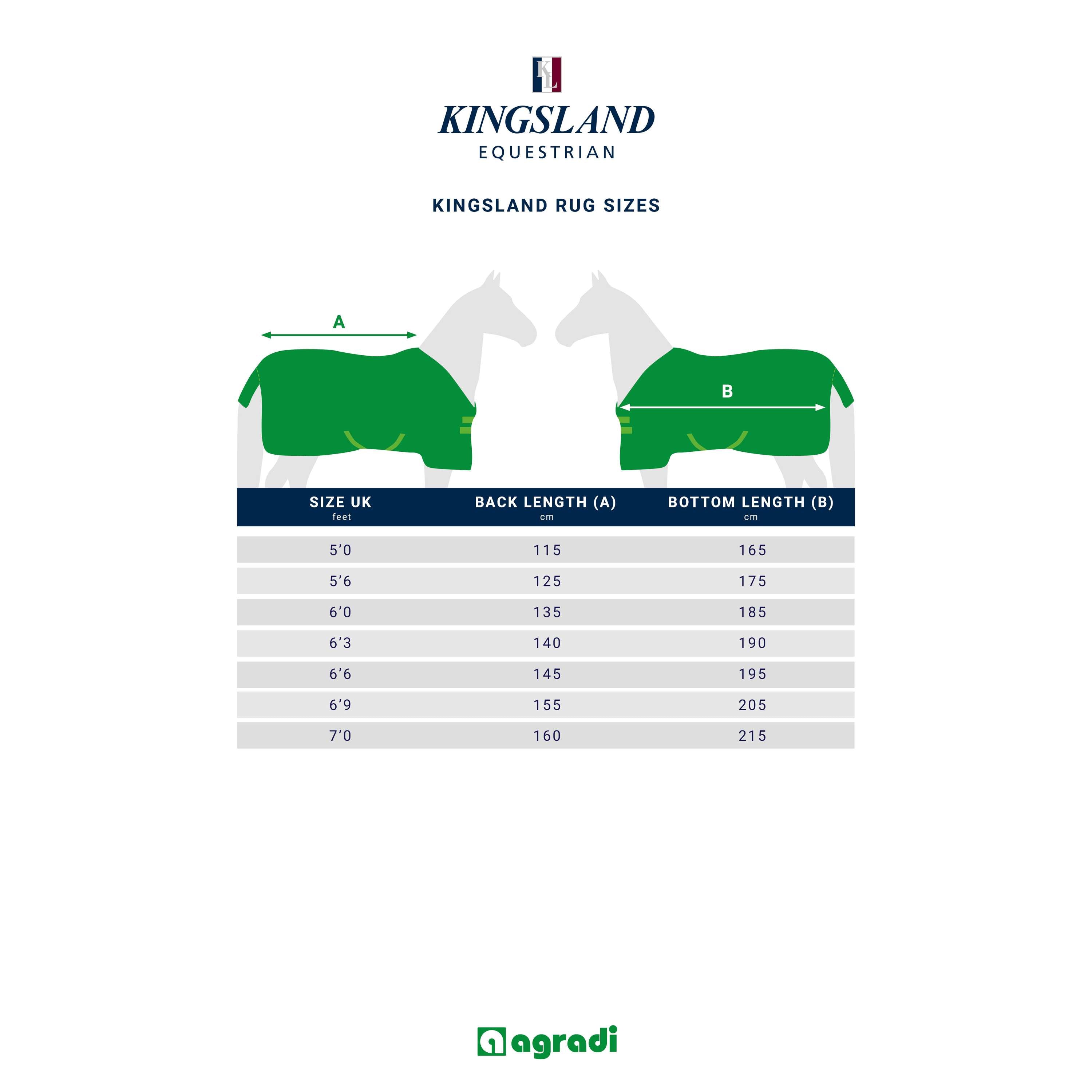Kingsland Manta de Invierno KLMindy Navy