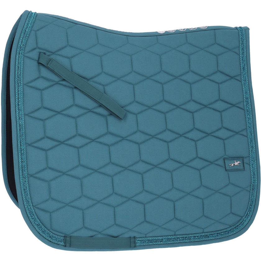 Schockemöhle Mantilla SP High Density D Style Doma clásica Colonial Blue Schockemöhle Mantilla SP High Density D Style Doma clásica Colonial Blue