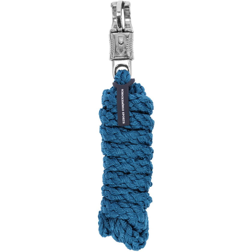 Schockemöhle Cuerda de Cabestro SP Panic Style Gancho de Pánico Colonial Blue Schockemöhle Cuerda de Cabestro SP Panic Style Gancho de Pánico Colonial Blue