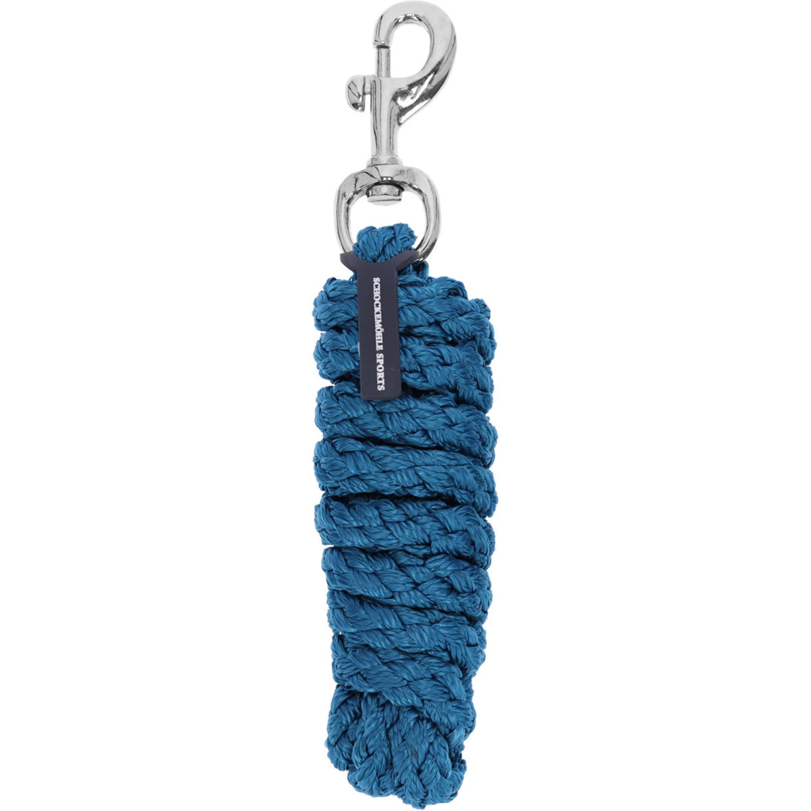 Schockemöhle Cuerda de Cabestro SP Catch Style Gancho de mosquetón Colonial Blue