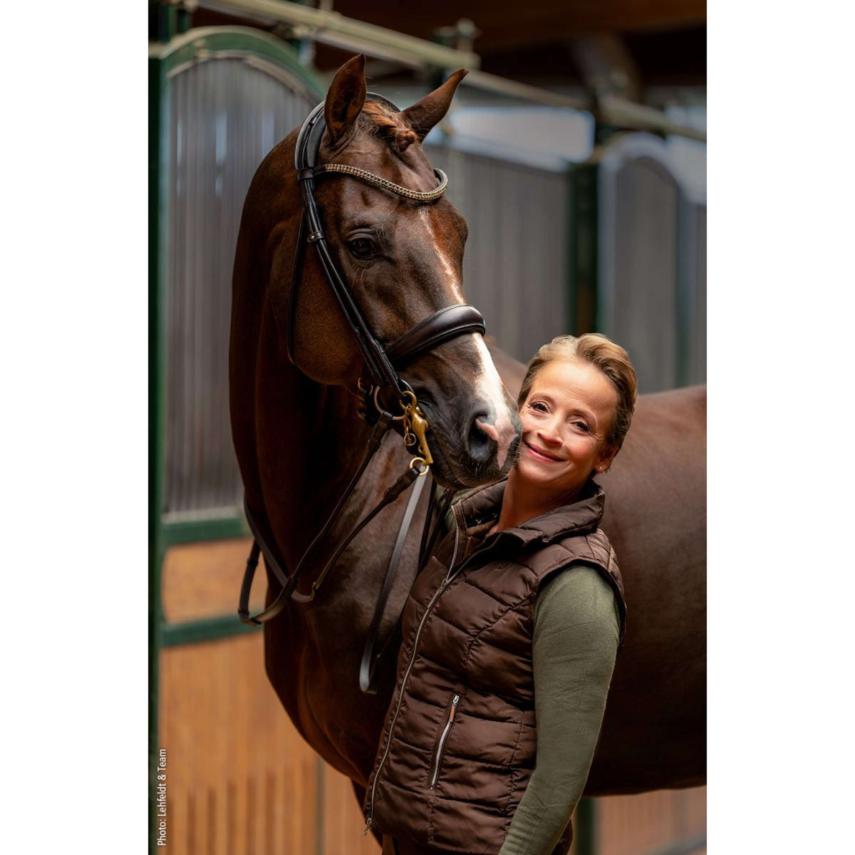 Schockemöhle Brida Doble SP Isabell Werth Bella Rose Espresso/Plata